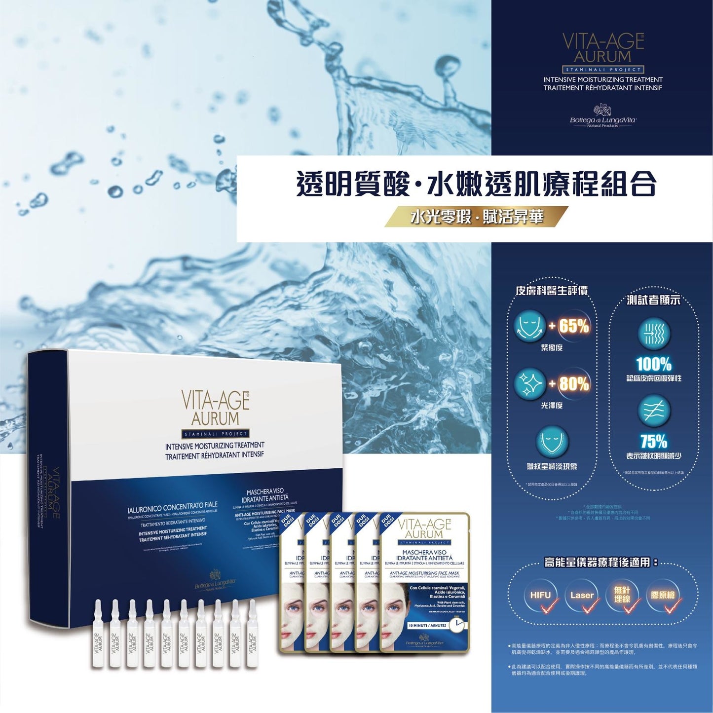 Vita-Age Beauty Forever Set 透明質酸療程(10次)組合