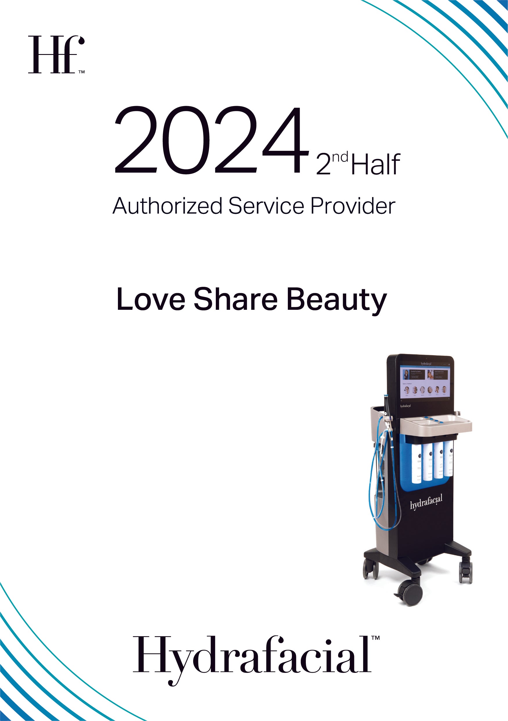 Hydrafacial™ 2024下年度正貨認可｜Love Share Beauty